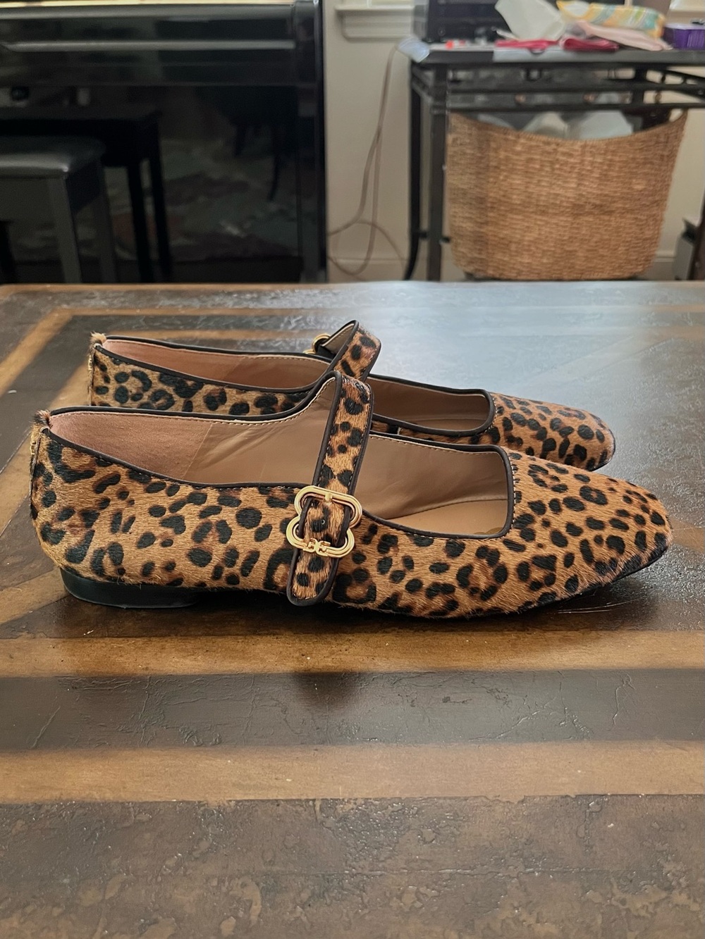 Sam Edelman Cheetah Print Flats Size 10 - Picture 2 of 8